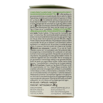 Arkocaps Konjac bio 45.00 Capsules
