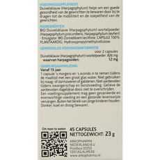 Arkocaps Duivelsklauw bio 45.00 Capsules