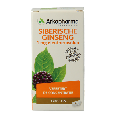 Arkocaps Russische ginseng bio 45.00 Capsules