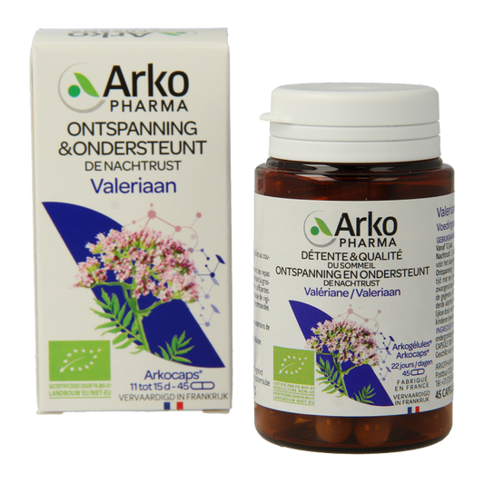 Arkocaps Valeriaan bio 45 Capsules