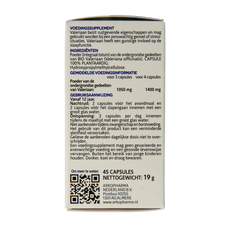 Arkocaps Valeriaan bio 45.00 Capsules