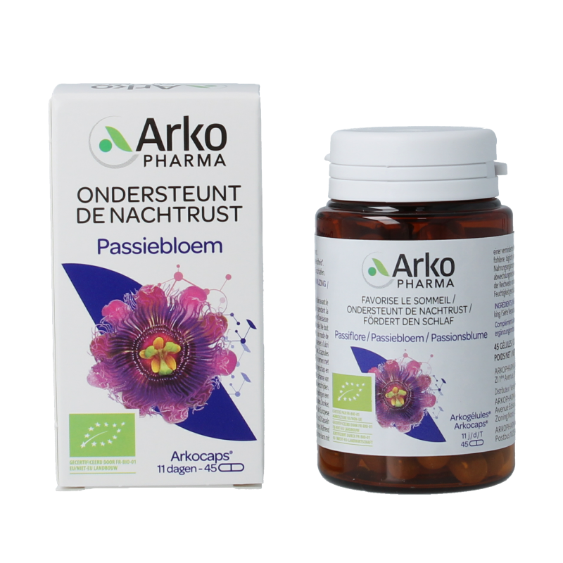 Arkocaps Passiebloem bio 45 Capsules