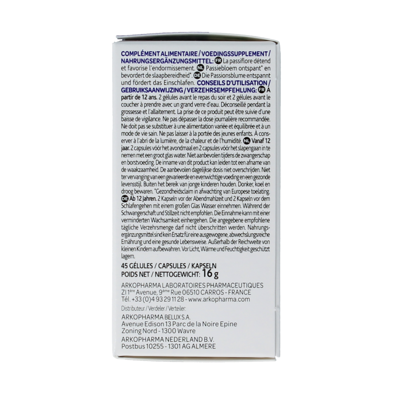 Arkocaps Passiebloem bio 45 Capsules