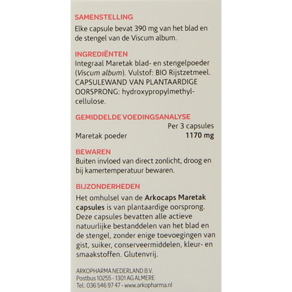 Arkocaps Maretak 45.00 Capsules