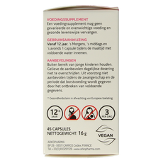 Arkocaps Brandnetel bio 45.00 Capsules