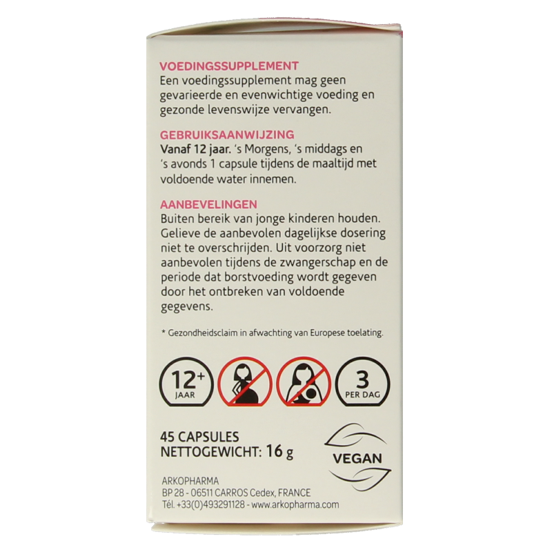 Arkocaps Brandnetel bio 45 Capsules