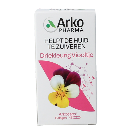 Arkocaps Driekleurig viooltje 45.00 Capsules