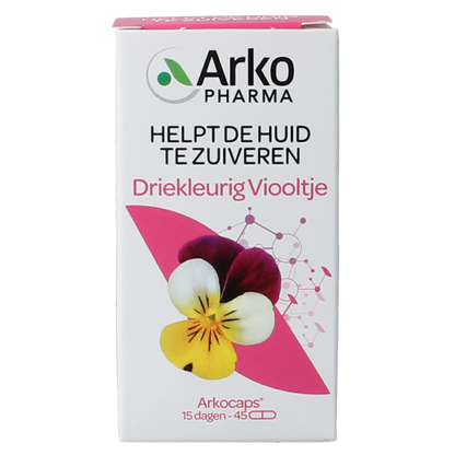 Arkocaps Driekleurig viooltje 45.00 Capsules