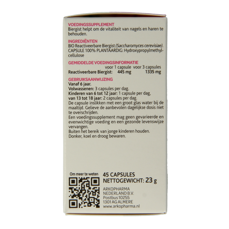 Arkocaps Biergist bio 45 Capsules
