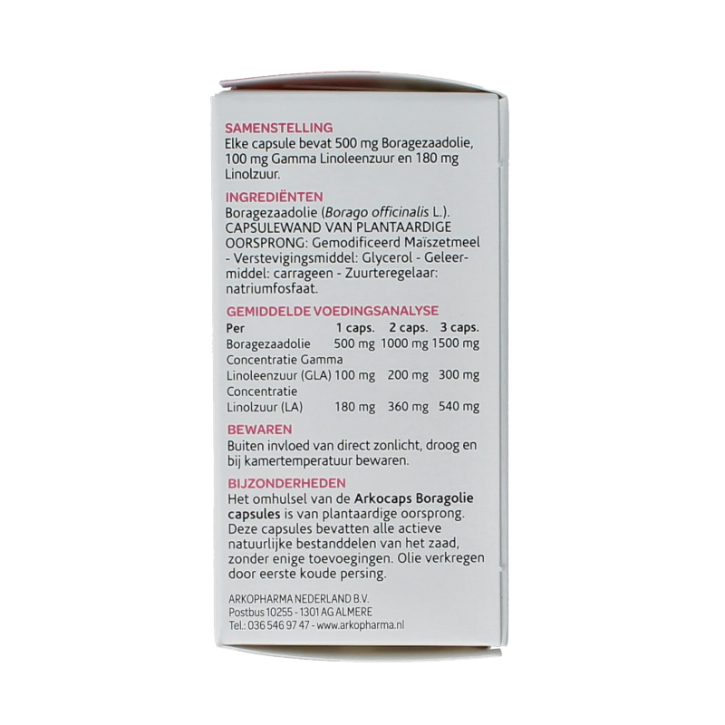 Arkocaps Borage olie 45 Capsules