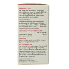 Arkocaps Moederkruid bio 45.00 Capsules