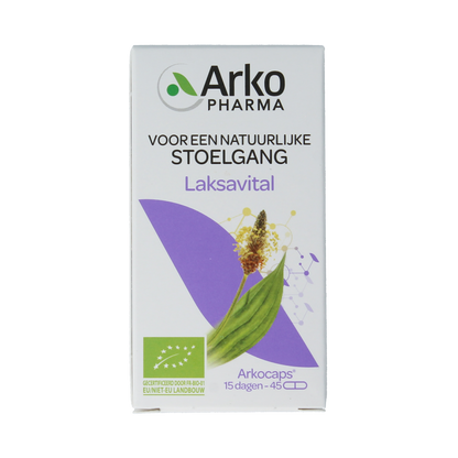 Arkocaps Laksavital bio 45.00 Capsules