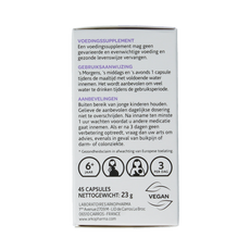 Arkocaps Laksavital bio 45.00 Capsules