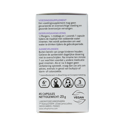 Arkocaps Laksavital bio 45.00 Capsules