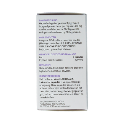 Arkocaps Laksavital bio 45.00 Capsules