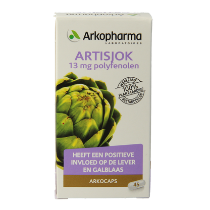 Arkocaps Artisjok bio 45.00 Capsules