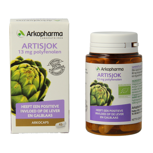 Arkocaps Artisjok bio 45 Capsules