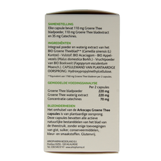 Arkocaps Groene thee bio 150.00 Vegetarische capsules
