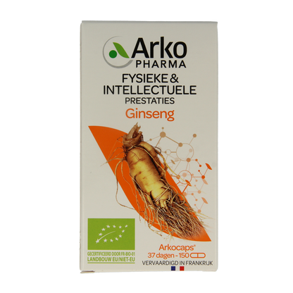 Arkocaps Ginseng bio 150.00 Capsules
