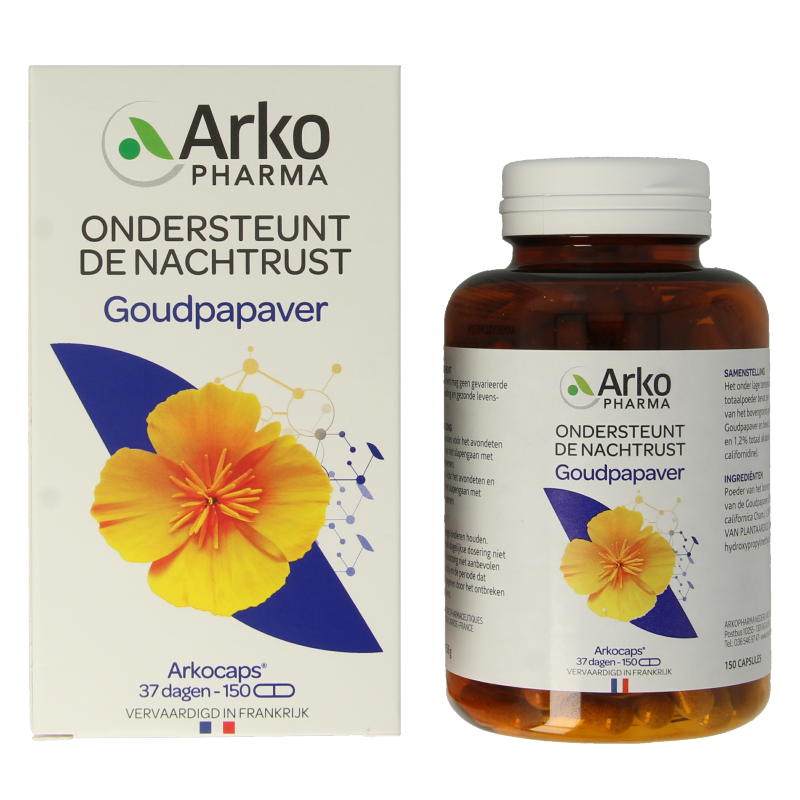 Arkocaps Goudpapaver 150 Capsules