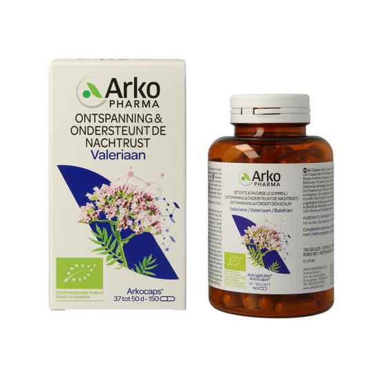 Arkocaps Valeriaan bio 150 Capsules