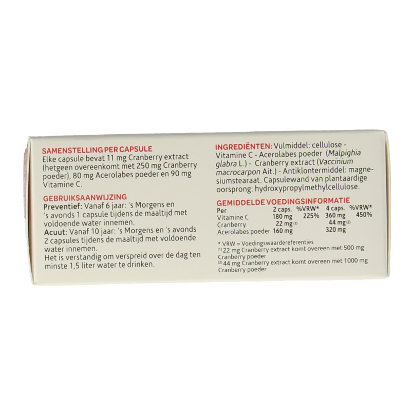 Cranberola Cranberry capsules 60 Capsules