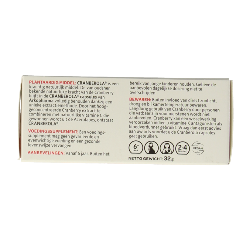 Cranberola Cranberry capsules 60 Capsules