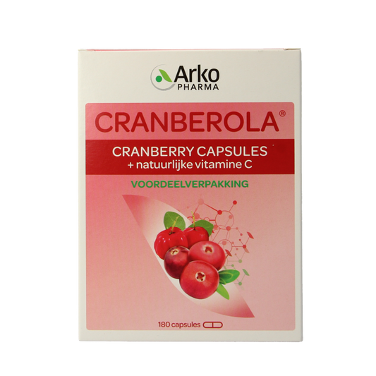 Cranberola Cranberry capsules 180 Vegetarische capsules