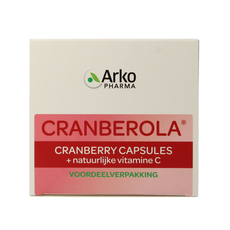 Cranberola Cranberry capsules 180.00 Vegetarische capsules