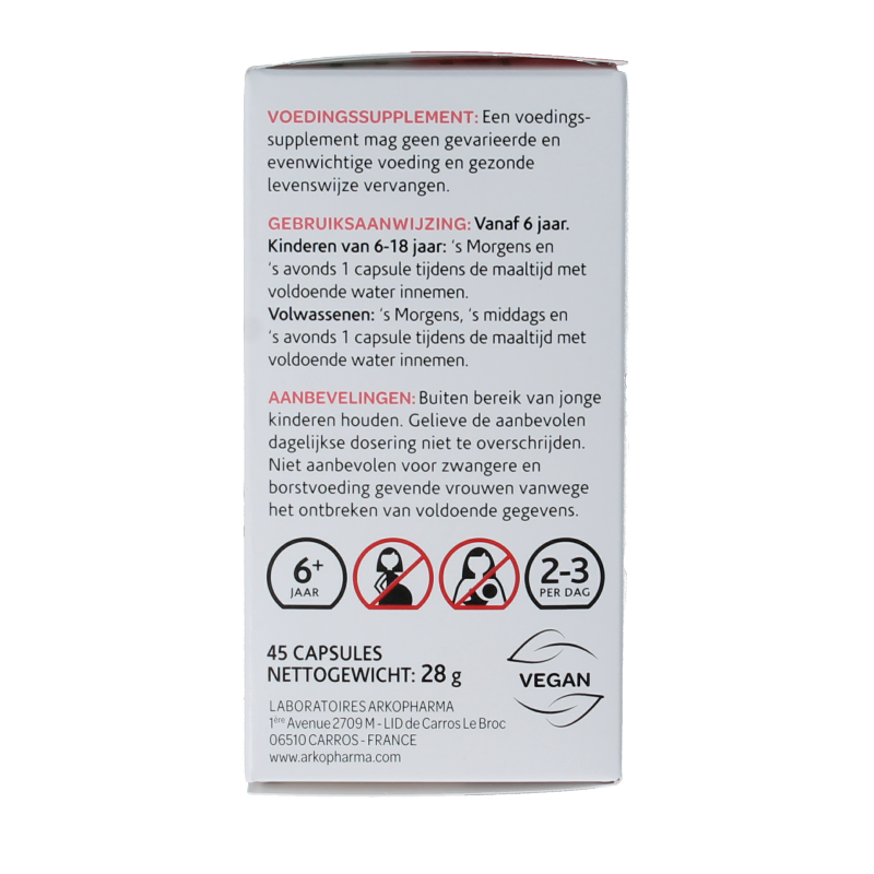 Arkocaps Lijnzaadolie 45 Capsules