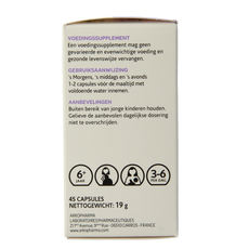 Arkocaps Acidophilus complex 45.00 Capsules