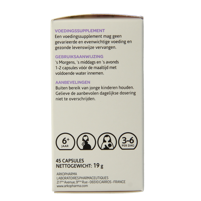 Arkocaps Acidophilus complex 45 Capsules