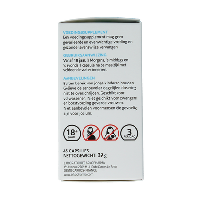 Arkocaps Lithothamnium 45.00 Capsules