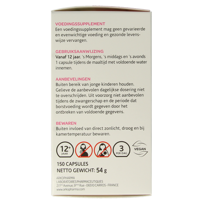 Arkocaps Brandnetel bio 150.00 Vegetarische capsules