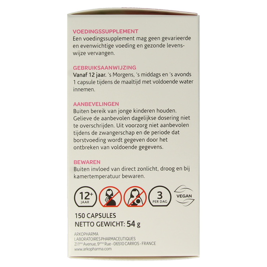 Arkocaps Brandnetel bio 150.00 Vegetarische capsules