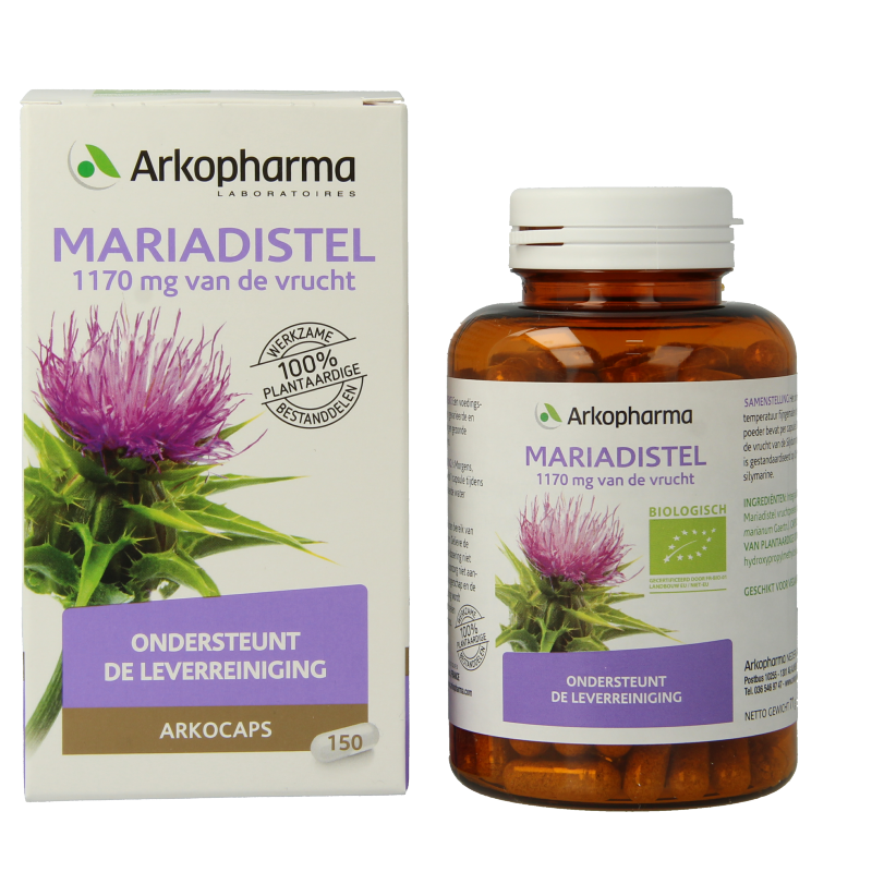 Arkocaps Mariadistel bio 150 Capsules