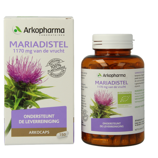 Arkocaps Mariadistel bio 150 Capsules