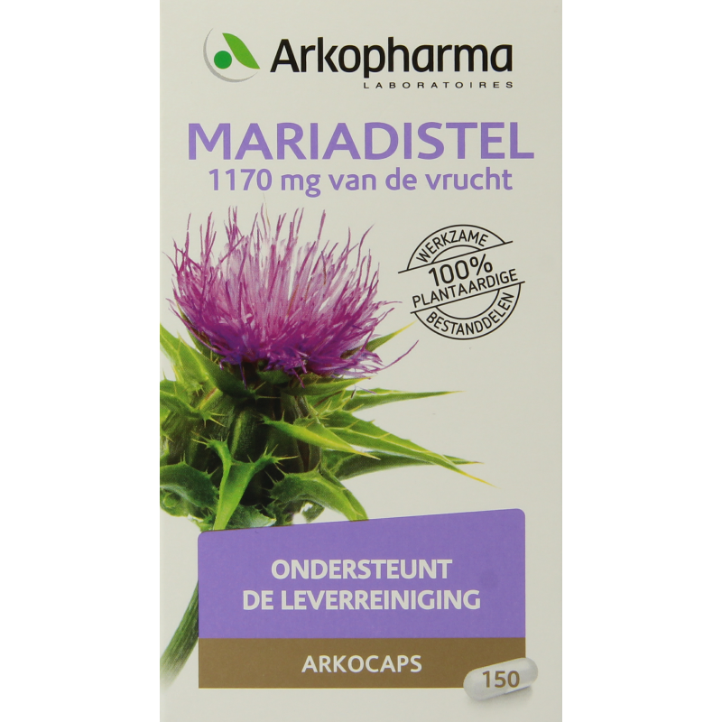Arkocaps Mariadistel bio 150 Capsules