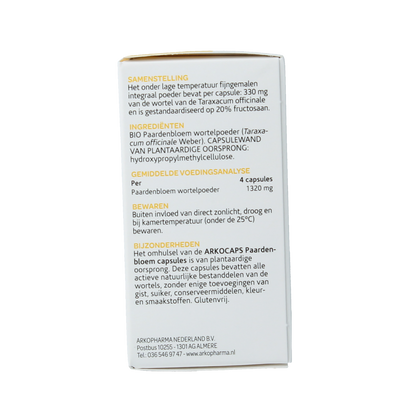 Arkocaps Paardenbloem bio 45.00 Capsules