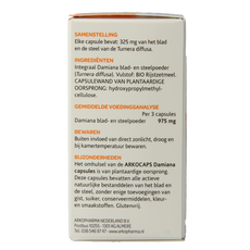 Arkocaps Damiana 45.00 Capsules