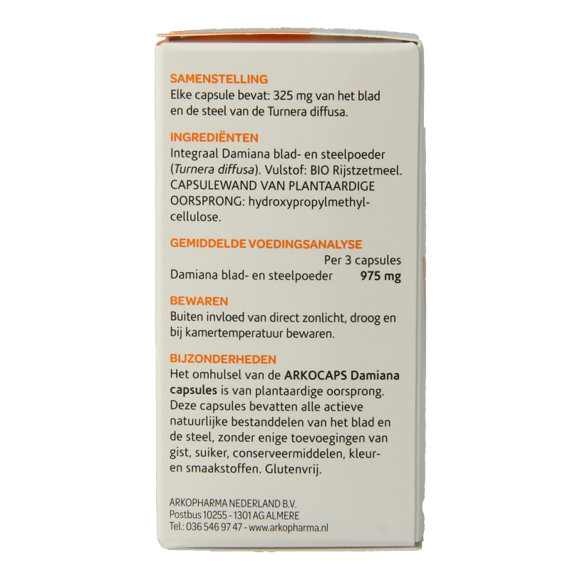 Arkocaps Damiana 45 Capsules