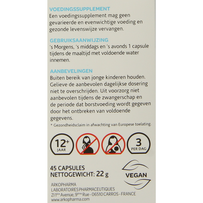 Arkocaps Boswellia 45.00 Capsules