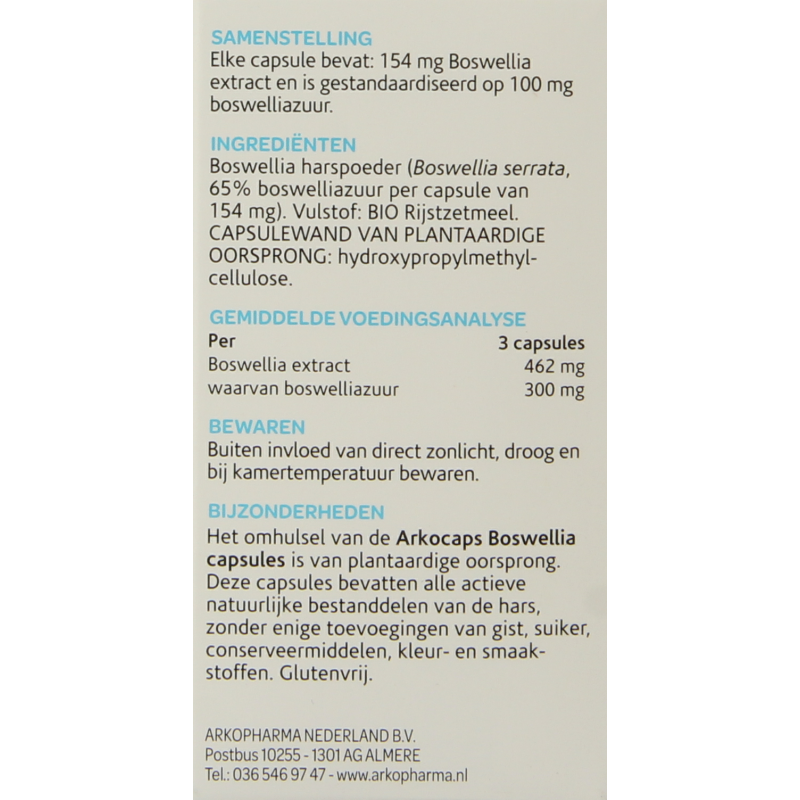 Arkocaps Boswellia 45 Capsules