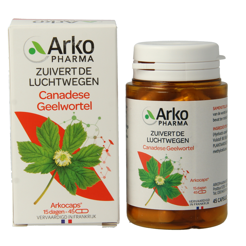 Arkocaps Canadese geelwortel 45 Capsules