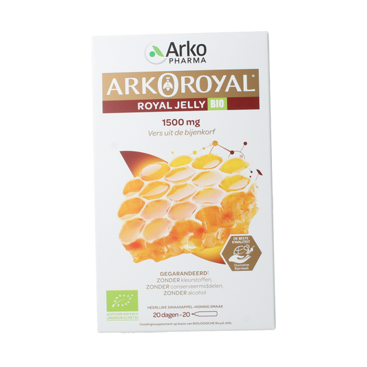 Arko Royal Royal jelly 1500mg bio 20 Ampullen