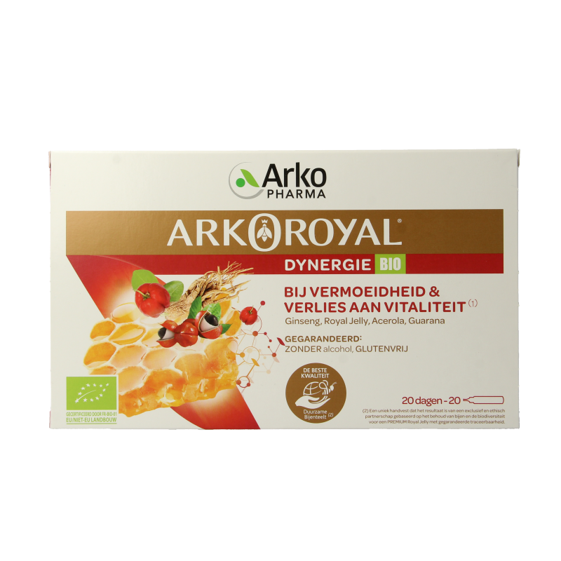 Arko Royal Royal dynergie bio 20 Ampullen