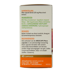 Arkocaps Maca bio 45.00 Capsules