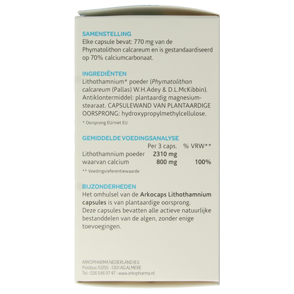 Arkocaps Lithothamnium 150.00 Vegetarische capsules