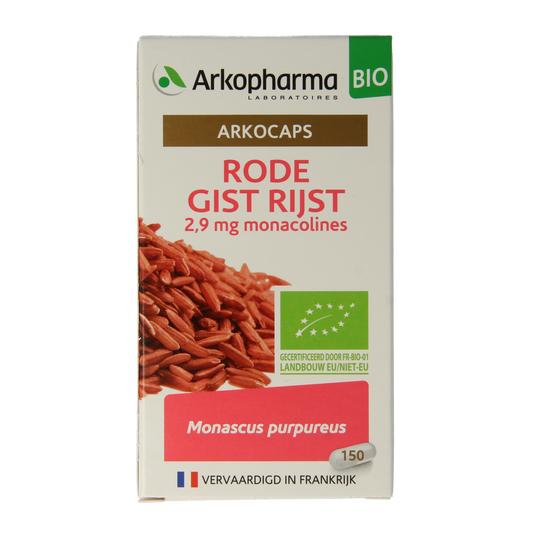 Arkocaps Rode gist rijst bio 150.00 Capsules
