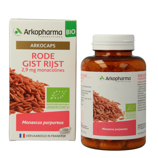 Arkocaps Rode gist rijst bio 150 Capsules